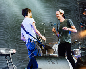 concert of AnnenMayKantereit at Lollapalooza, Berlin (2017)