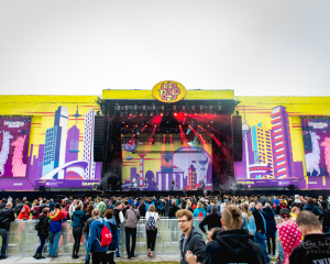 concert of Eau Rouge at Lollapalooza, Berlin (2017)