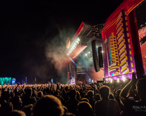 concert of Foo Fighters at Lollapalooza, Berlin (2017)