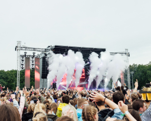 concert of Mike Perry at Lollapalooza, Berlin (2017)