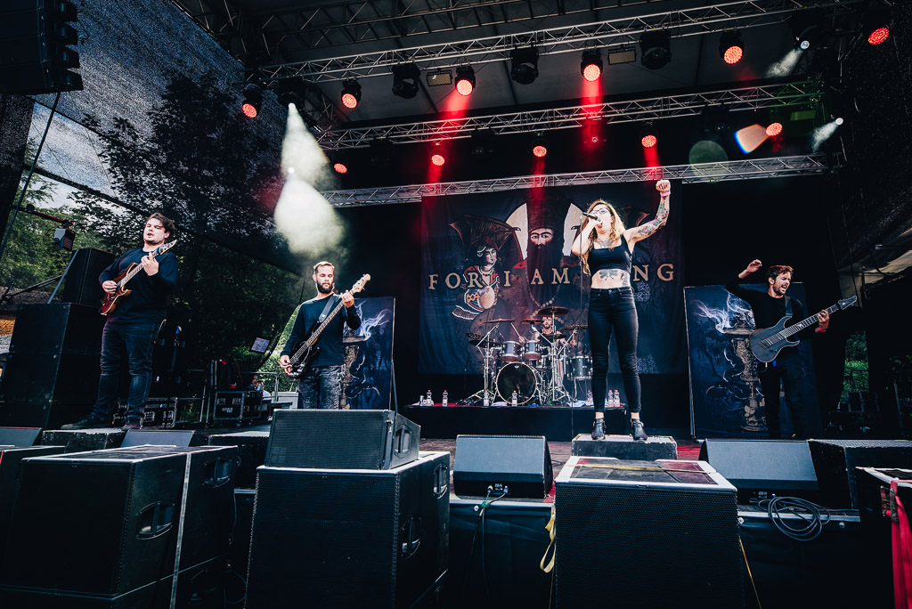 For I Am King during Rock Am Beckenrand, Wolfshagen (2019)