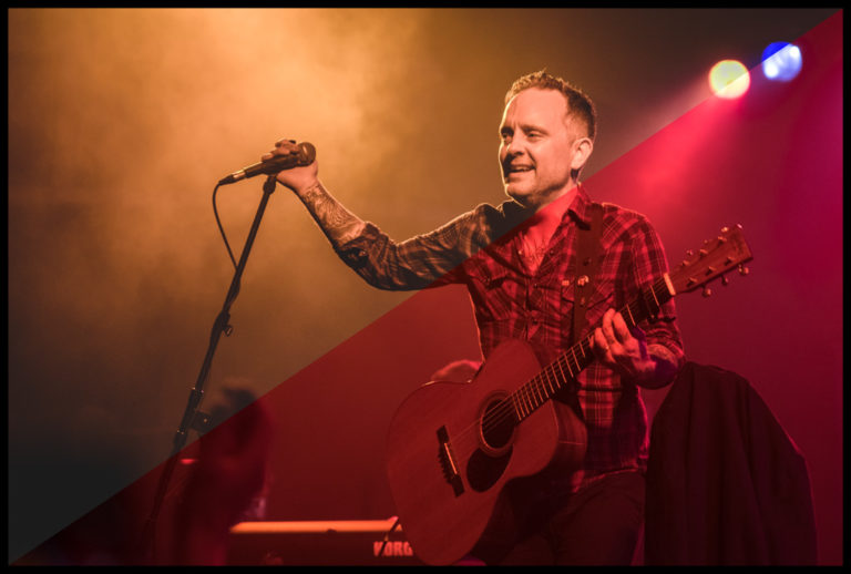 Dave Hause at house show, Vienna (2018)