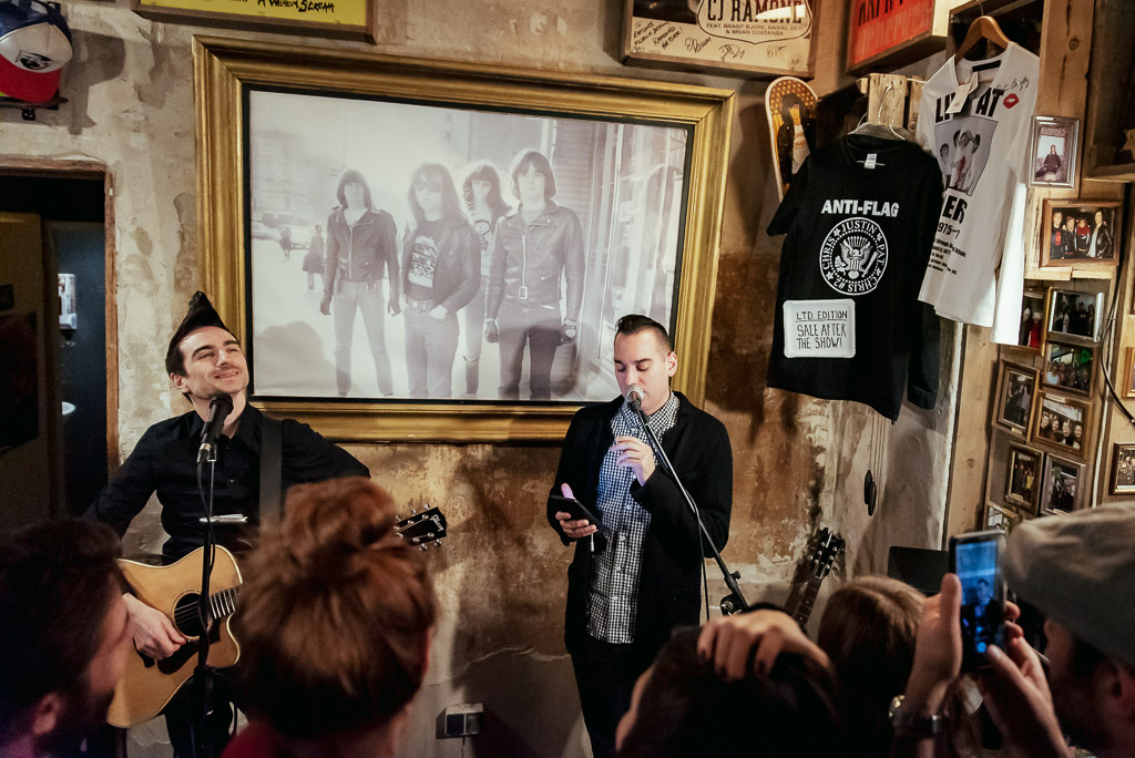 Anti-Flag at Ramones Museum, Berlin (2019)