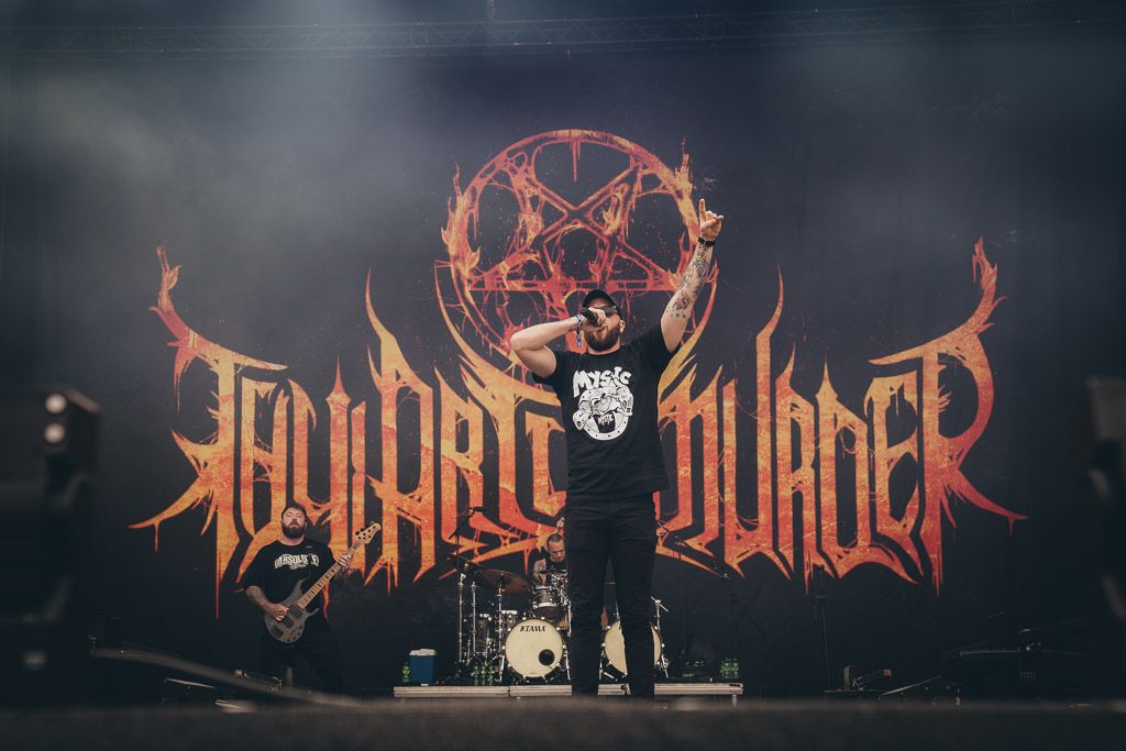 Thy Art Is Murder during Rock im Park, Nürnberg (2024)