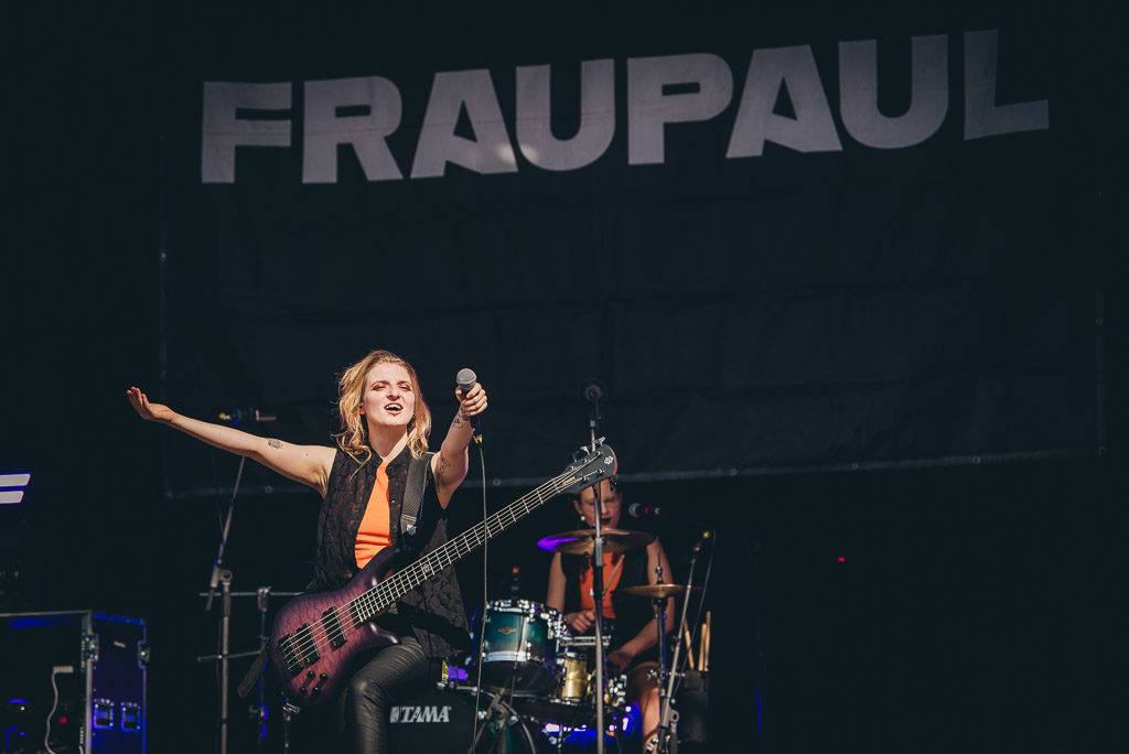 Frau Paul during Haune Rock (2025)