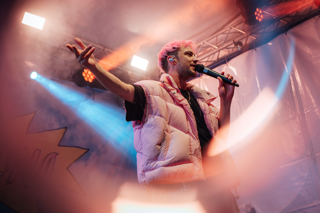 Lostboi Lino during Bergfunk Open Air, Königs Wusterhausen (2023)