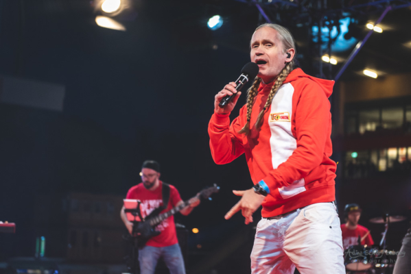 Cosmo Klein & Romano at Alte Försterei, Berlin, 2019 Cosmo Klein & Romano at Alte Försterei, Berlin, 2019