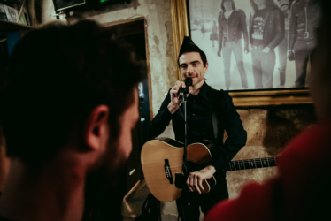 Anti-Flag at Ramones Museum, Berlin (2019) Anti-Flag at Ramones Museum, Berlin (2019)