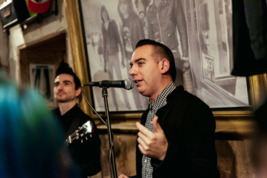Anti-Flag at Ramones Museum, Berlin (2019) Anti-Flag at Ramones Museum, Berlin (2019)