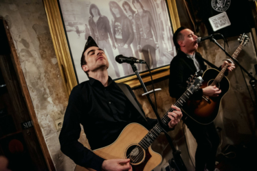 Anti-Flag at Ramones Museum, Berlin (2019) Anti-Flag at Ramones Museum, Berlin (2019)