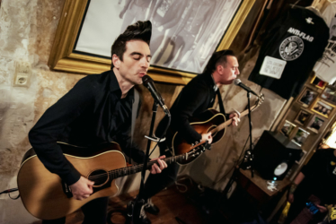 Anti-Flag at Ramones Museum, Berlin (2019) Anti-Flag at Ramones Museum, Berlin (2019)