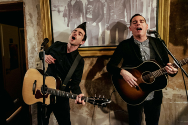 Anti-Flag at Ramones Museum, Berlin (2019) Anti-Flag at Ramones Museum, Berlin (2019)