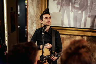 Anti-Flag at Ramones Museum, Berlin (2019) Anti-Flag at Ramones Museum, Berlin (2019)