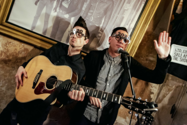 Anti-Flag at Ramones Museum, Berlin (2019) Anti-Flag at Ramones Museum, Berlin (2019)