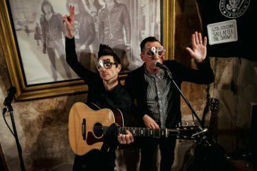 Anti-Flag at Ramones Museum, Berlin (2019) Anti-Flag at Ramones Museum, Berlin (2019)