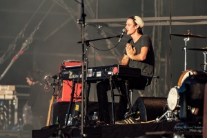 concert of AnnenMayKantereit at Lollapalooza, Berlin (2017)