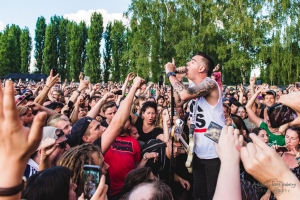 concert of Anti Flag at Punk In Drublic Fest, Berlin (2018)