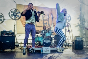 concert of B2BBO at Bergfunk Open Air (2018)