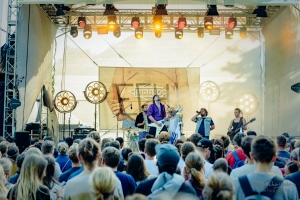 concert of B2BBO at Bergfunk Open Air (2018)