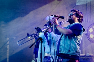 concert of B2BBO at Bergfunk Open Air (2018)