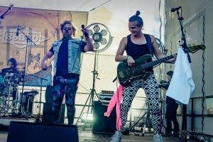 concert of B2BBO at Bergfunk Open Air (2018)