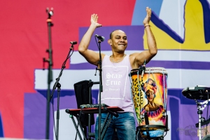 concert of Bomba Estéreo at Lollapalooza, Berlin (2017)