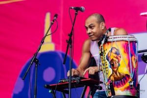 concert of Bomba Estéreo at Lollapalooza, Berlin (2017)