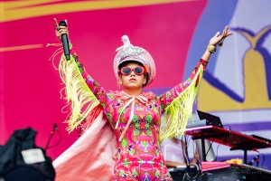 concert of Bomba Estéreo at Lollapalooza, Berlin (2017)