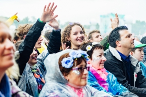 concert of Bomba Estéreo at Lollapalooza, Berlin (2017)