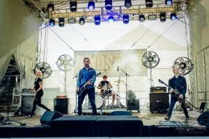 concert of DinoSound at Bergfunk Open Air (2018)