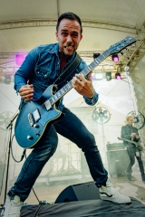 concert of DinoSound at Bergfunk Open Air (2018)