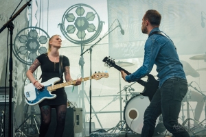 concert of DinoSound at Bergfunk Open Air (2018)