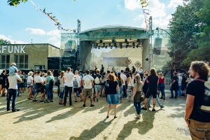 concert of DinoSound at Bergfunk Open Air (2018)