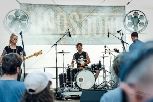 concert of DinoSound at Bergfunk Open Air (2018)