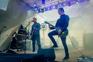 concert of DinoSound at Bergfunk Open Air (2018)