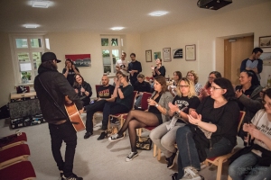 house show of Jared Hart in Gau Odernheim in 2017