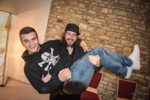 house show of Jared Hart in Gau Odernheim in 2017