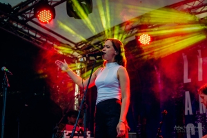concert of Lilly Among Clouds at Bergfunk Open Air (2018)