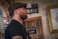 Mick Hargan at Ramones Museum in Berlin