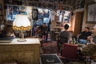 Mick Hargan at Ramones Museum in Berlin