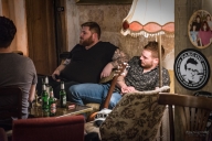 Mick Hargan at Ramones Museum in Berlin