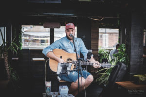 Dave Giles at Camden Market in London in 2017