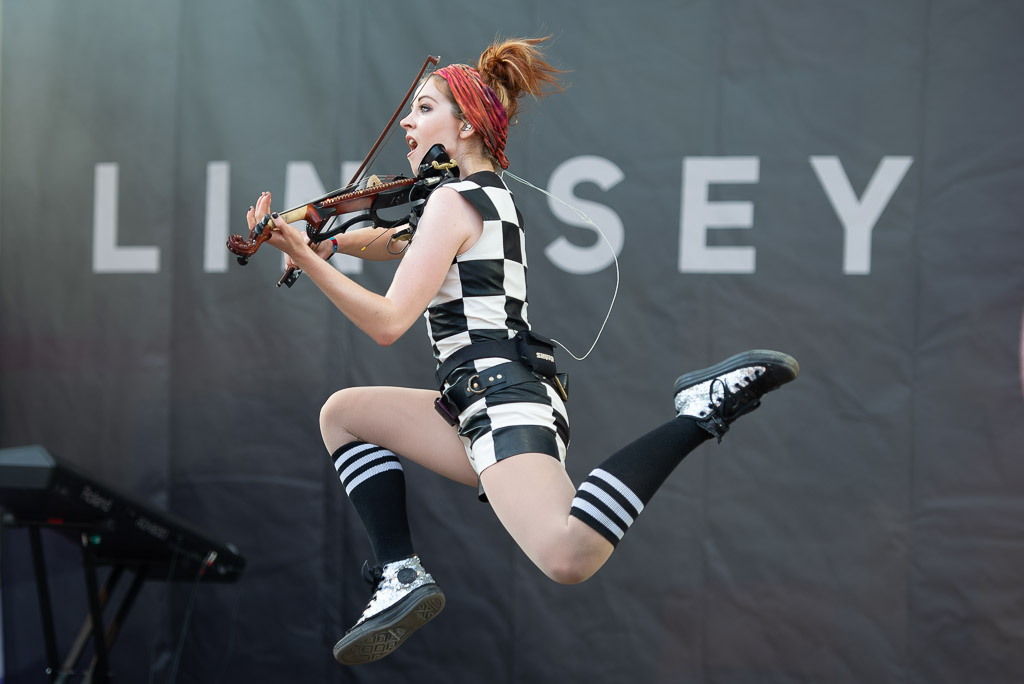 Lindsey Stirling at Lollapalooza, Berlin (2016)