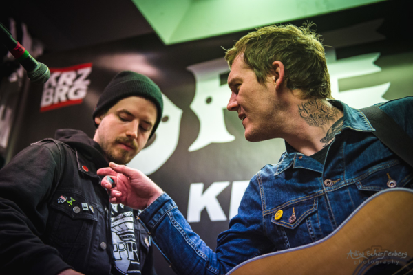 Brian Fallon & Jared Hart at Coretex, Berlin (2016)