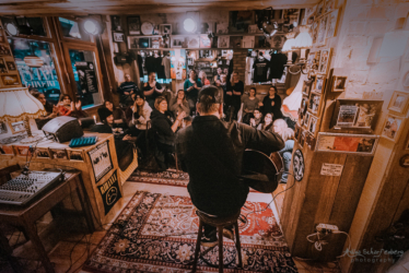 Ross Learmonth (Prime Circle) at Ramones Museum, Berlin (2019)