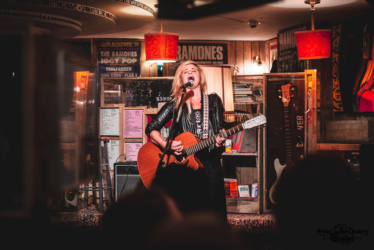 Ann Jangle at Ramones Museum, Berlin (2015)