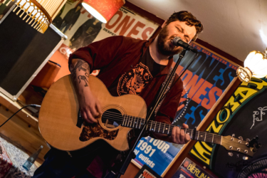 PJ Bond at Ramones Museum, Berlin (2014)